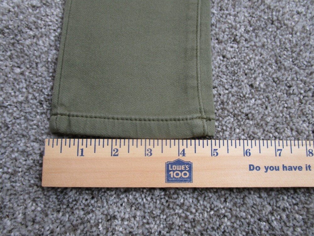 Joes Jeans Jeggings Juniors Sz 16 Green Ultimate Slim Fit Stretch Women NWT - Picture 11 of 12